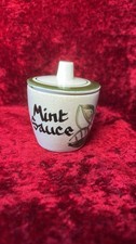Vintage Ceramic Mint Sauce Pot