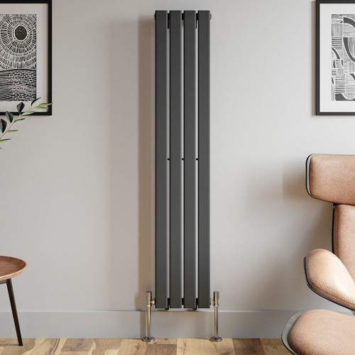 Anthracite designer radiator - anthracite,