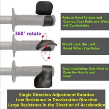 Ergonomic Motorcycle Throttles
