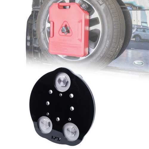 Spare wheel fuel can mount - fuel,