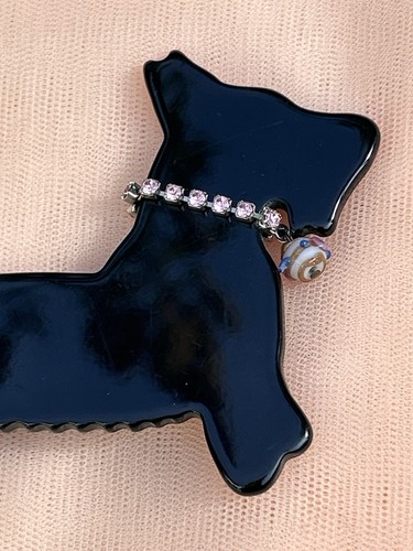 Vintage black scottie - 60’s,