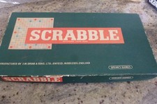 Vintage Scrabble Game – Spears Brand – Original Boxed Classic – Family Fun