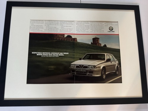 Original framed alfa - framed, 80’s