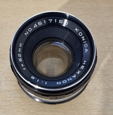 Konica Hexanon f= 52mm f/ 1.8