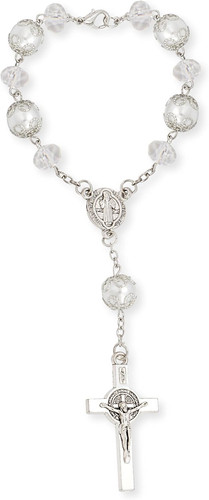 Saint benedict rosary with - rosary,