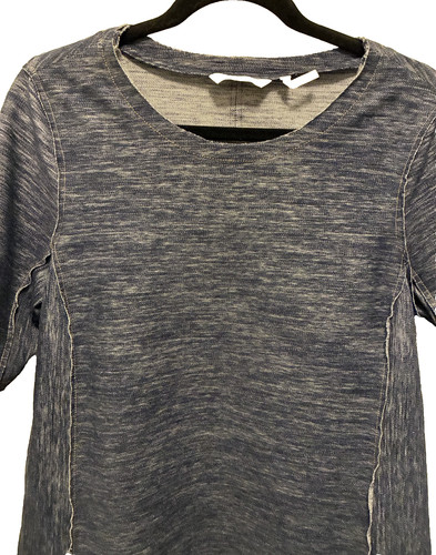 Zoa faux denim shirt short - denim,