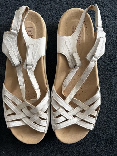 Hotter white sandals size - hotter,