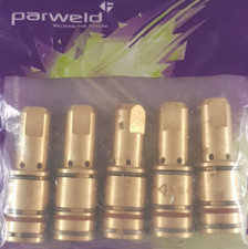 5x PARWELD 4635 56mm HEAD ASSEMBLY Long Tips MIG Torch Welding Tip Adapter