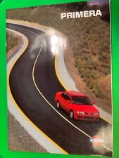 January 1996,car colour sales brochure,37 pages Nissan primera,eGT,SRi,SE,SLX,LX