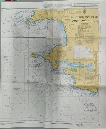 Admiralty chart 1478 st - 1478,