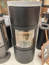 Hwam 3520 Woodburning Stove with natural soapstone cladding