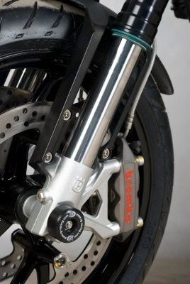 Racing black fork - r&g,