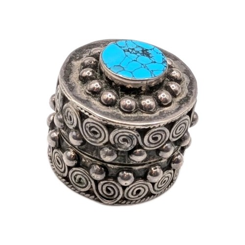 Antique silver white - silver, metal