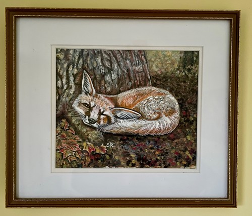 Cheeky fox original - fox, beautiful