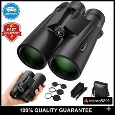 12x42 HD Waterproof Binoculars for Bird Watching & Stargazing - Compact Design
