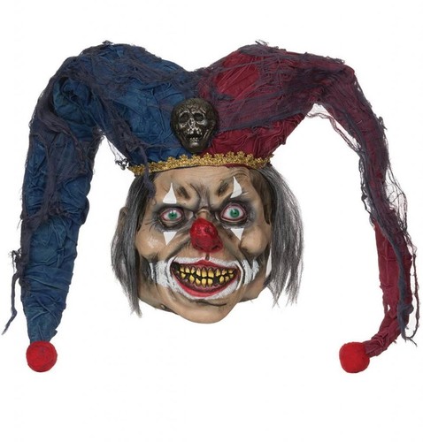 Deranged jester mask - deranged,