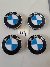 GENUINE BMW ALLOY WHEEL CENTRE HUB CAPS E30 E36 E46 E92 E90 E91 F30 SERIES 68mm 