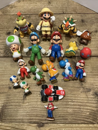 Super mario figures - figures, x