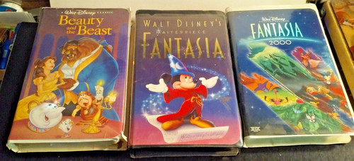 Lot walt disney vhs - 3,