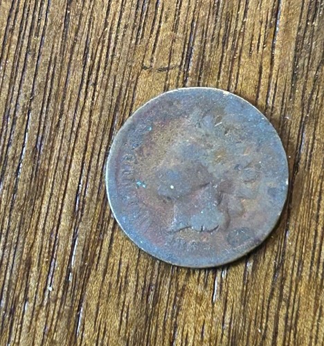 1865 indian cent - indian, ag