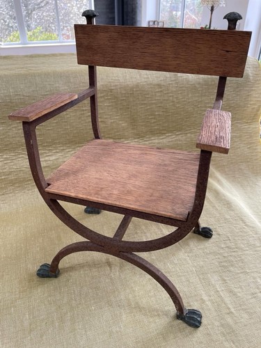 Child curule style chair - child’s,