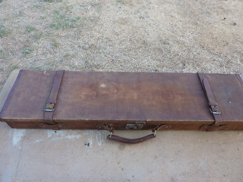 Vintage antique gun case - gun,