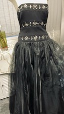 Emma Somerset Black Strapless