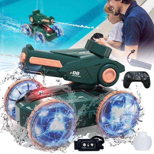 Amphibious stunt car remote - rc,