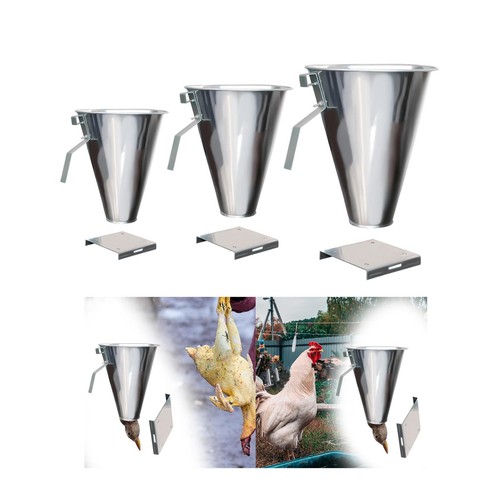 Poultry restraining cone - restraining,
