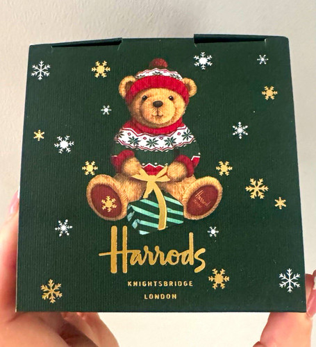 Harrods christmas teddy bear - teddy,