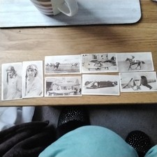 8 GODFREY PHILLIPS CIGARETTE CARDS-SPEED CHAMPIONS-1930 - 1,2,21,22,23,24,26,28