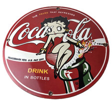 Vintage Coca Cola Sign - Betty