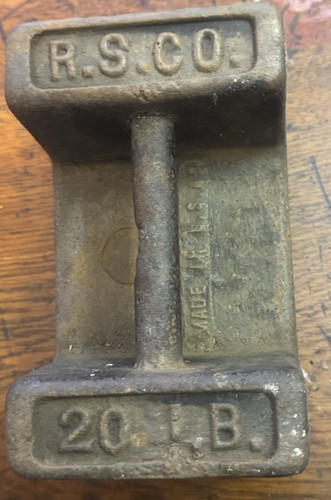 20 lb scale - co.,