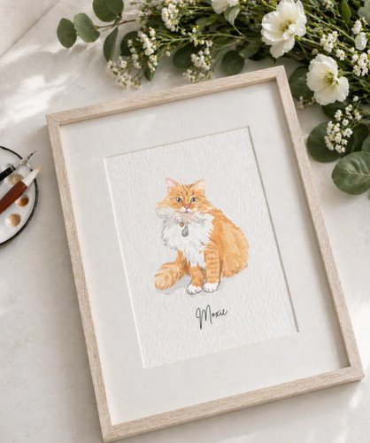 Custom miniature watercolor - miniature,