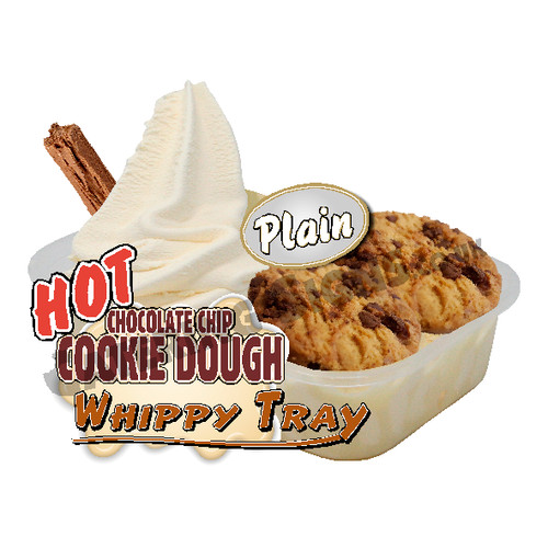 Plain hot cookie dough tray - cookie,