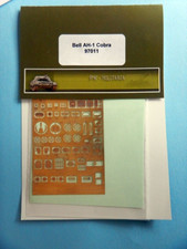 PK Militaria for Herpa Roco Minitanks HO 1/87  AH-1 Cobra Helicopter photo etch