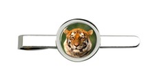 Siberian Tiger Tie Clip