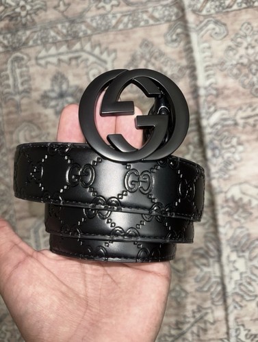 Gucci belt black men size - men,