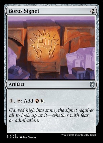 Mtg boros signet - boros,