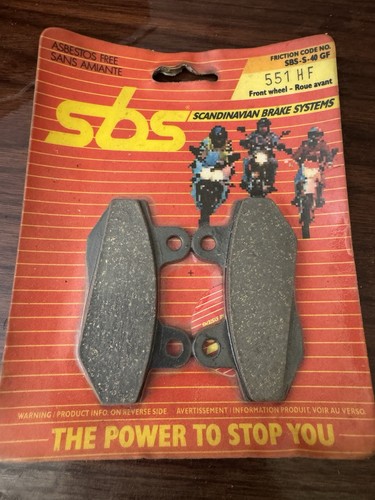 Sbs 551hf brake pads - brake, pads,