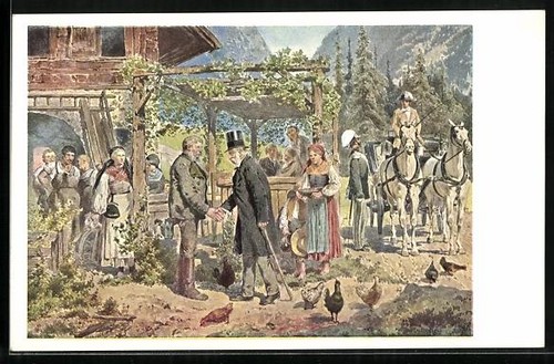 Artist postcard alois - artist,
