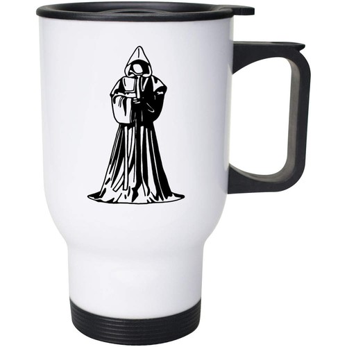 Hooded monk travel mug - monk',