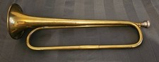 Vintage Military Bugle With Decent Mouthpiece