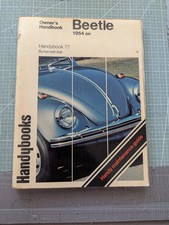 Handybooks VW Beetle 1200 1300 1500 1302 1302S 1303 1303S (1954 On) Handbook