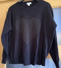 Black Jumper Size lL By Wallis