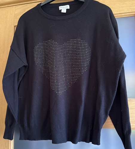 Black jumper size wallis - black, by