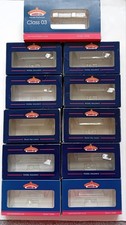 BACHMANN : OO GAUGE : JOB LOT OF 10  x EMPTY WAGON BOXES & 1 X SHUNTER CLASS 03