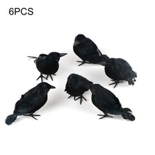 Realistic Black Crow Halloween