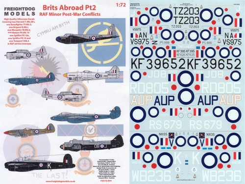 Freightdog decals tempest - decals, 1/72