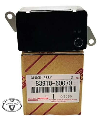Toyota genuine oem clock - toyota,